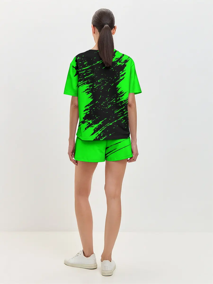 Женская пижама с шортами / S.T.A.L.K.E.R. NEON | СТАЛКЕР