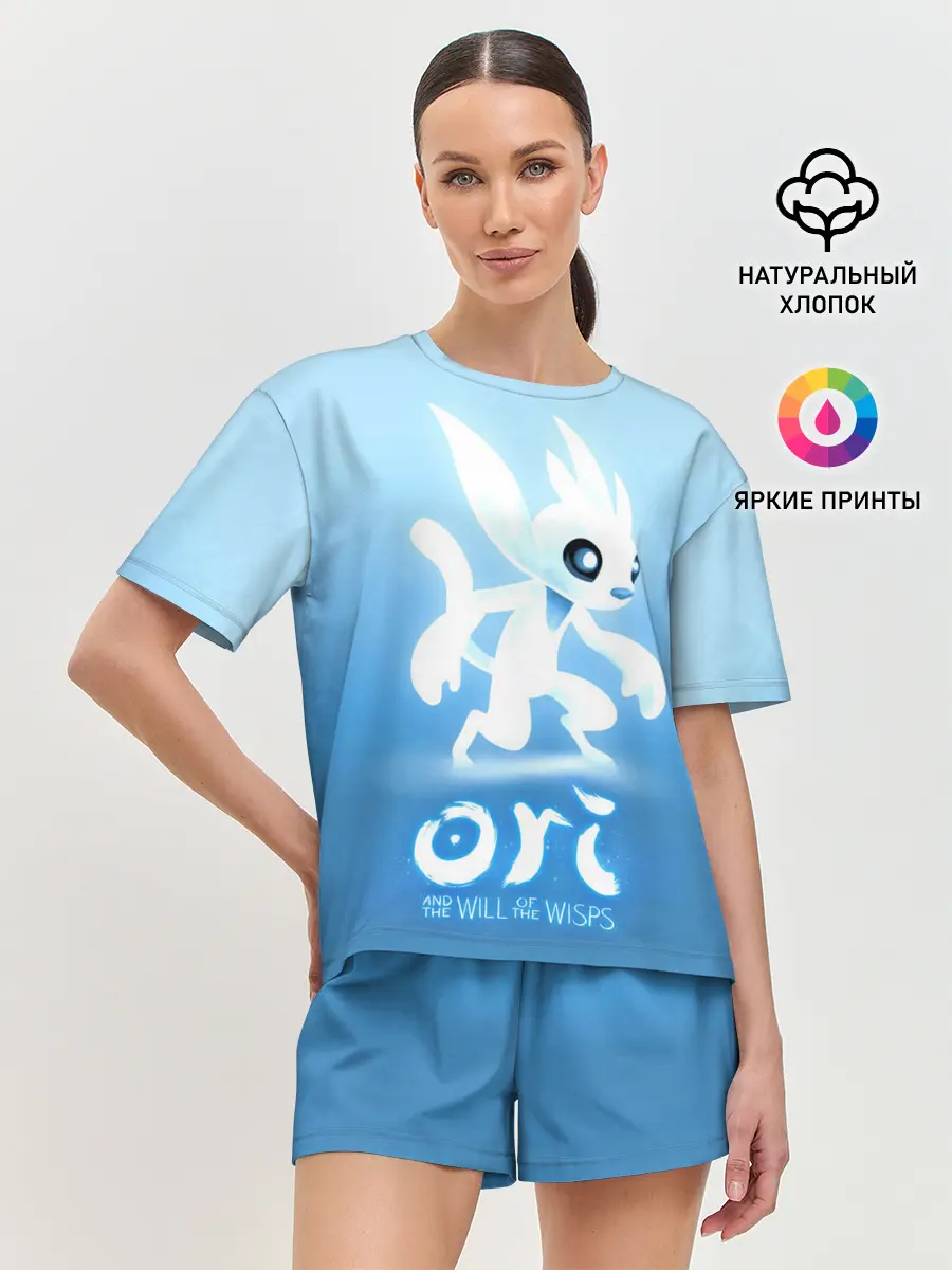 Женская пижама с шортами / Ori and the Will of the Wisps