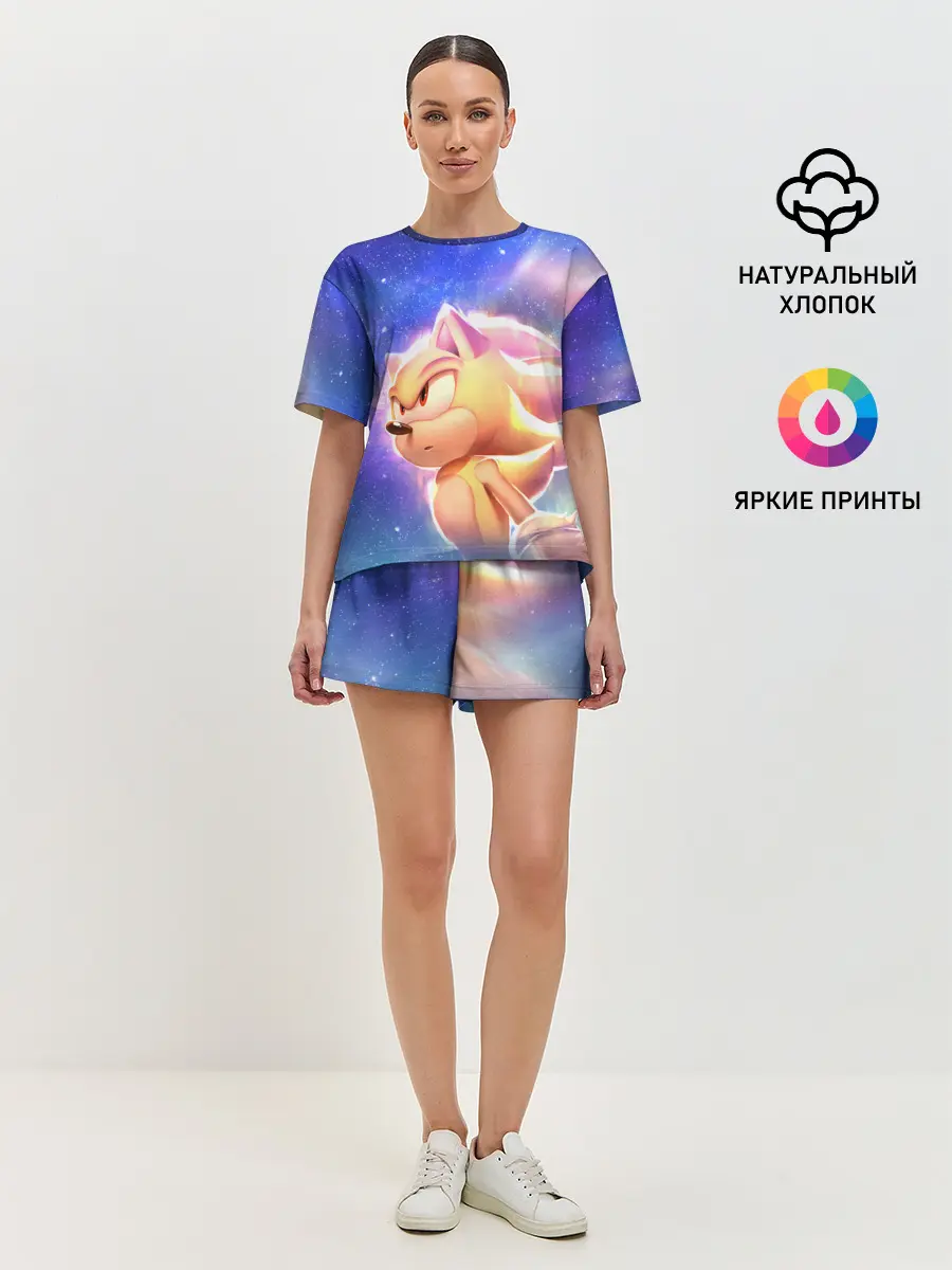 Женская пижама с шортами / SONIC | СОНИК