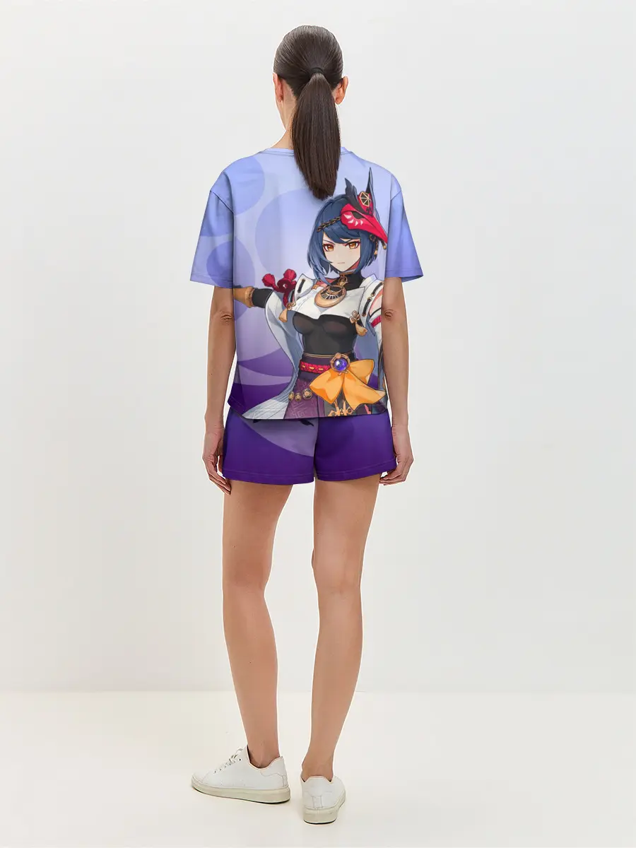 Женская пижама с шортами / Genshin Impact, Сара