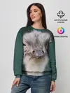 Женский свитшот / Подозрительный страус