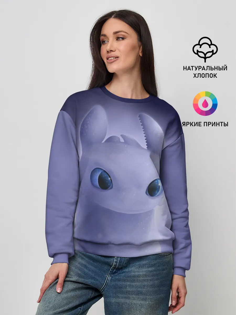 Женский свитшот / Как приручить дракона