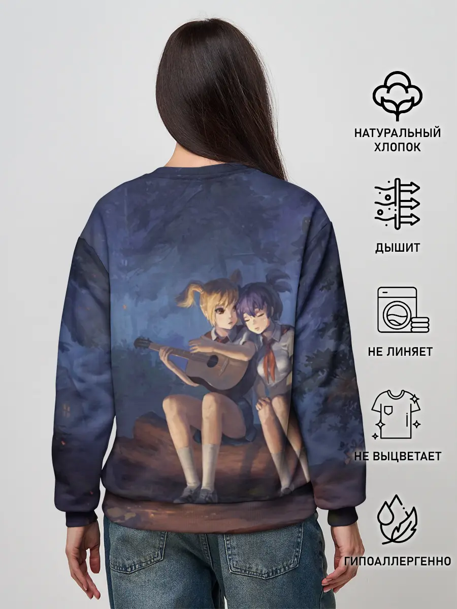 Женский свитшот / Бесконечное лето: Лена и Алиса