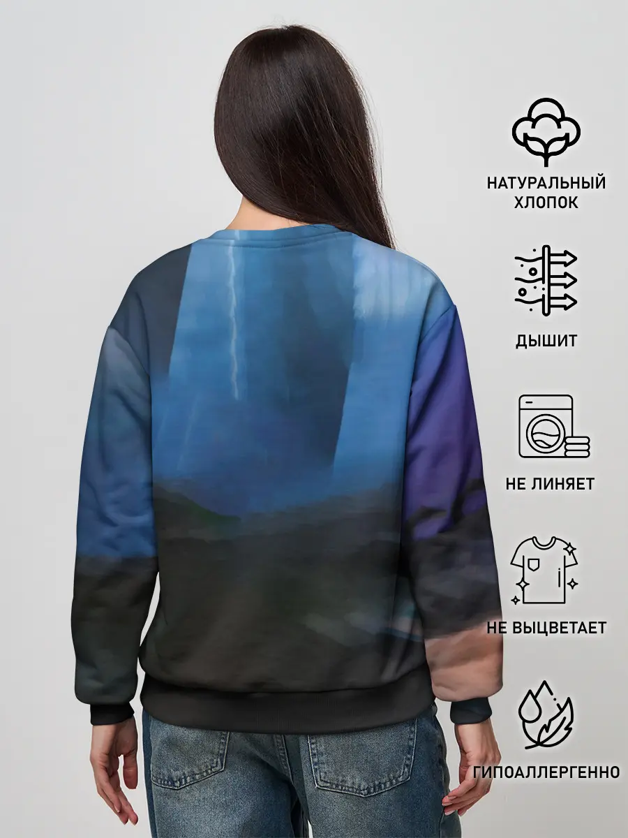 Женский свитшот / Detective Pikachu