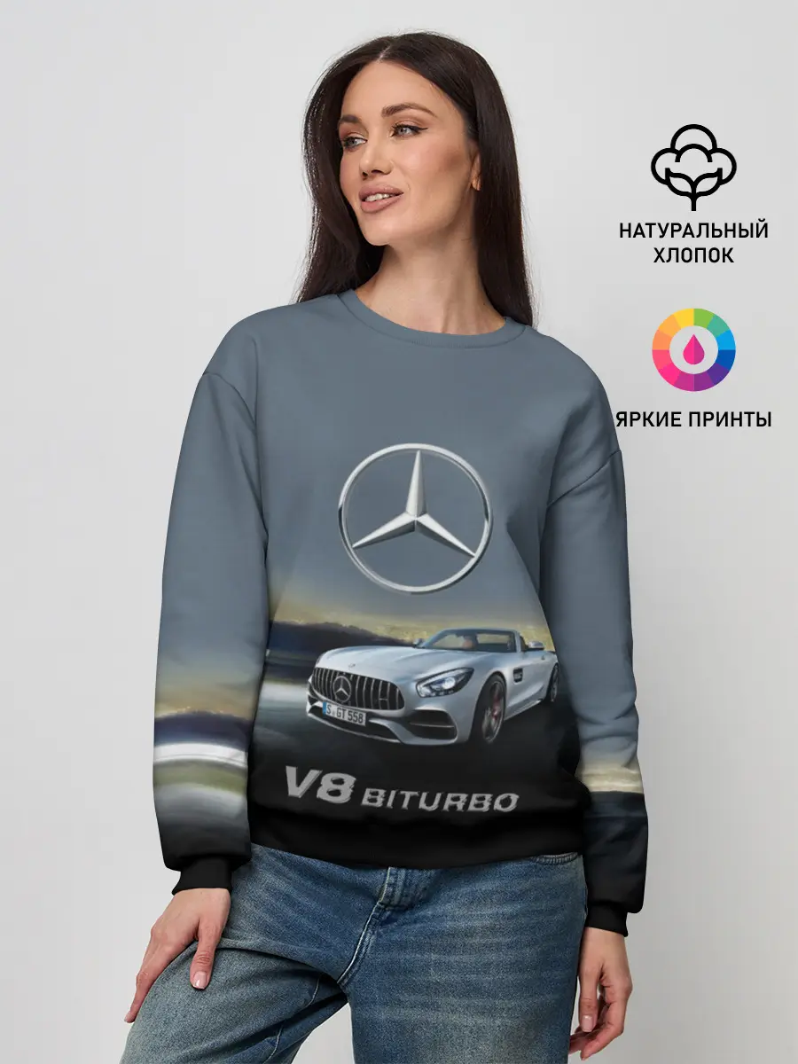 Женский свитшот / V8 Biturbo