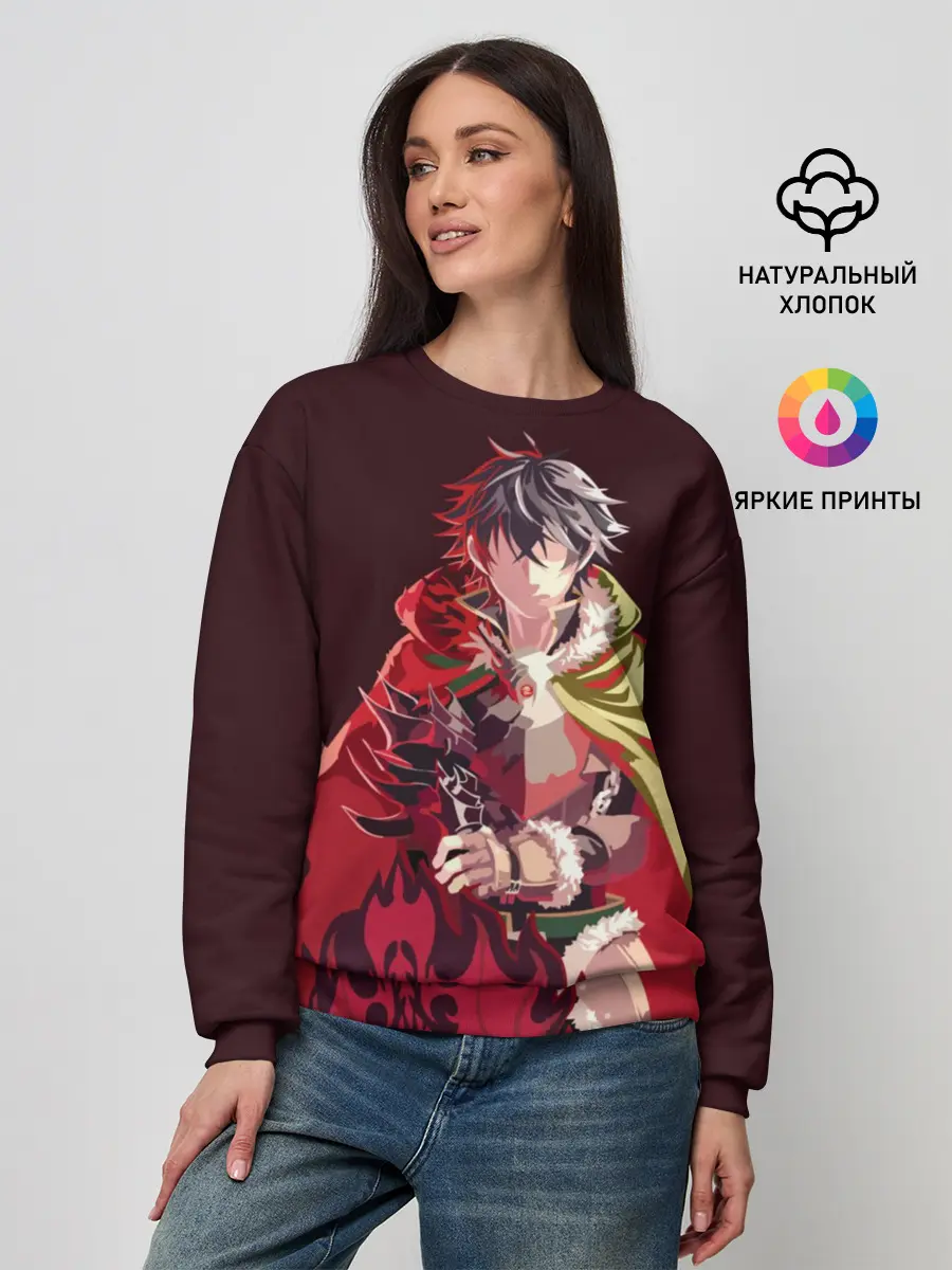 Женский свитшот / Восхождение Героя Щита