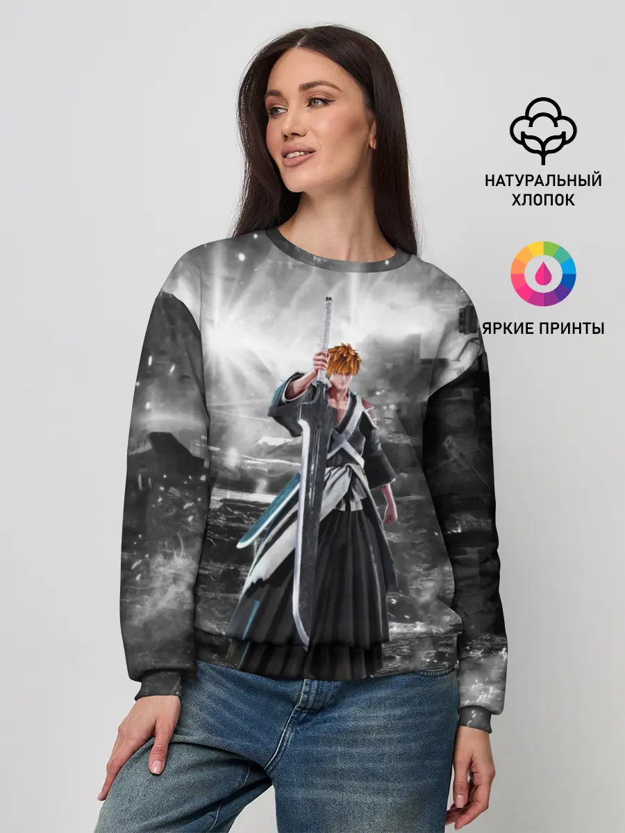 Женский свитшот / Jump Force - Ichigo Kurosaki