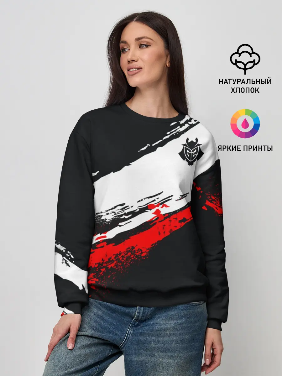 Женский свитшот / cs:go - G2 eSports