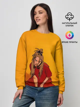 Женский свитшот / Billie Eilish