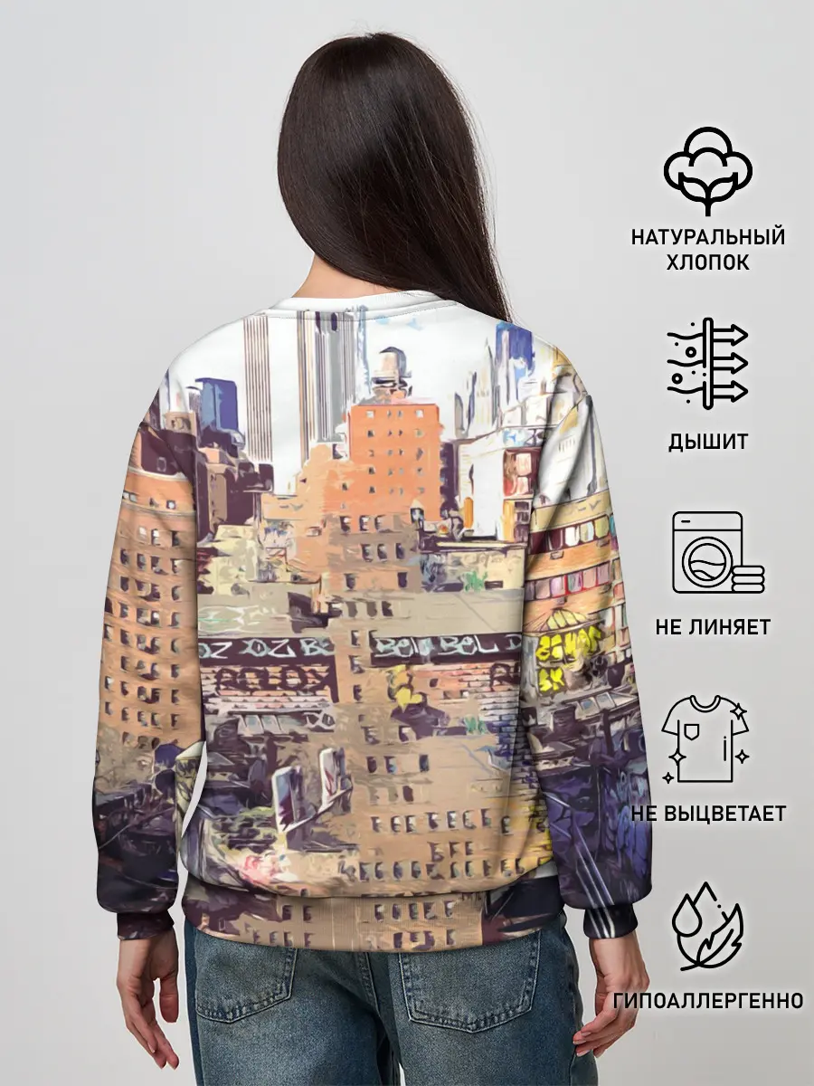 Женский свитшот / Billie Eilish