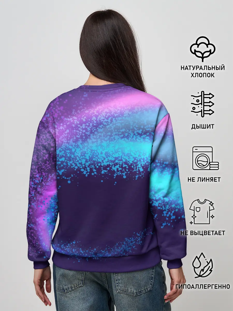 Женский свитшот / Стильная сова