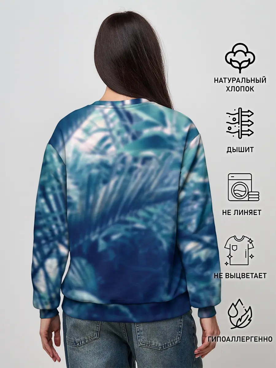 Женский свитшот / Попугай