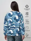 Женский свитшот / Морские волны