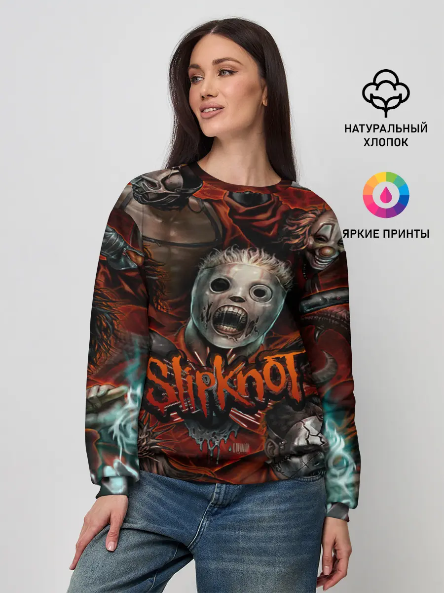 Женский свитшот / Slipknot