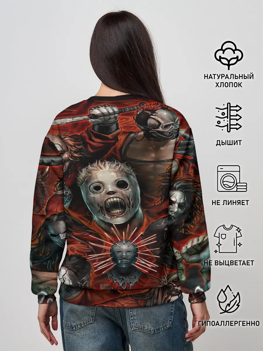 Женский свитшот / Slipknot