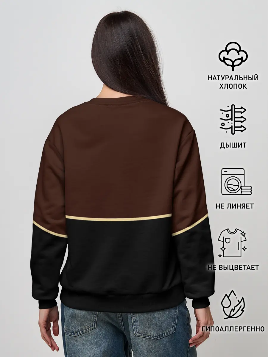 Женский свитшот / Мантия Чёрный Бык