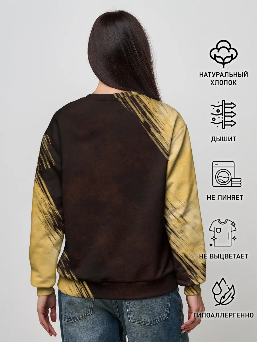 Женский свитшот / Черный Клевер