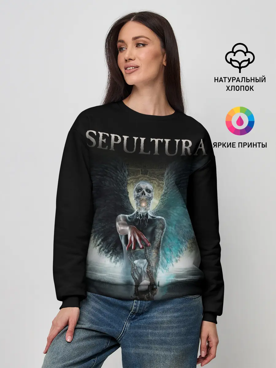 Женский свитшот / Sepultura
