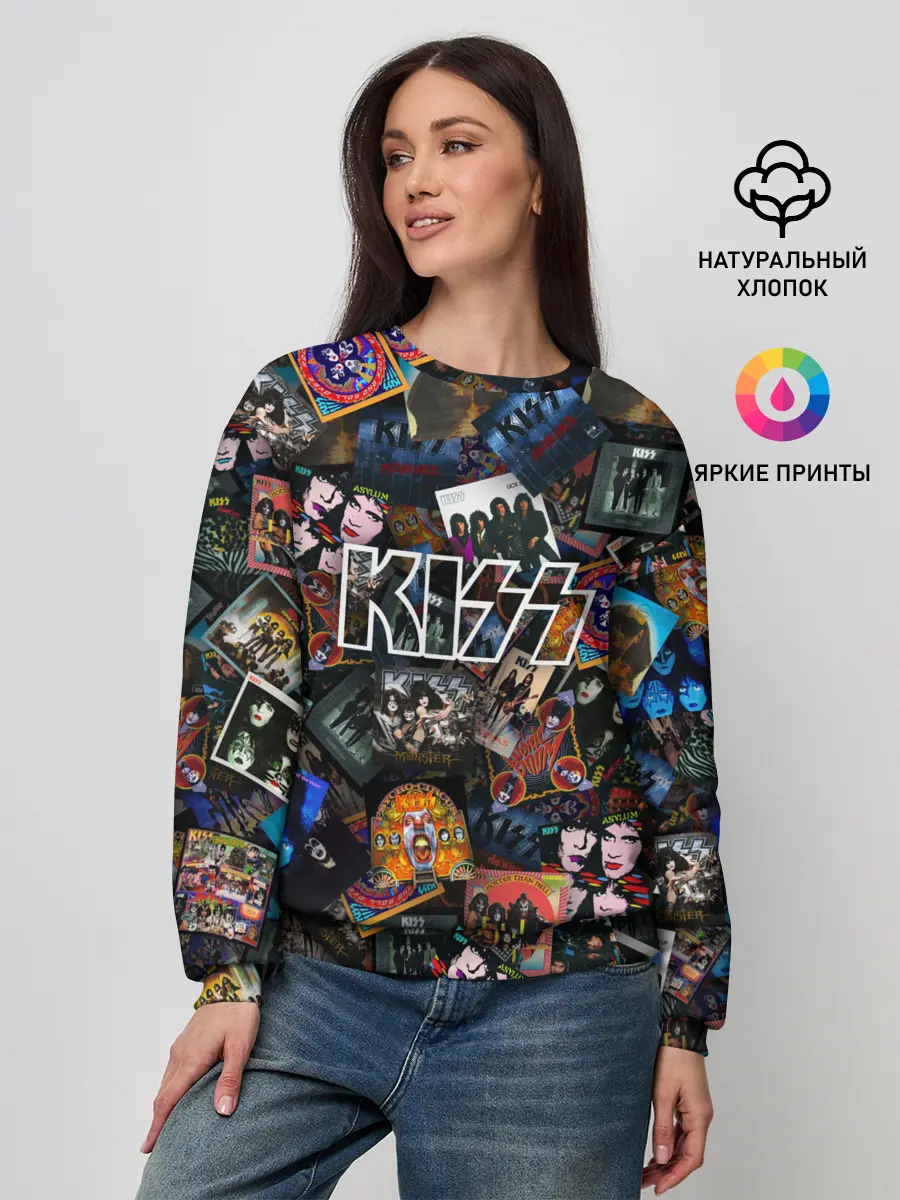 Женский свитшот / Дискография KISS