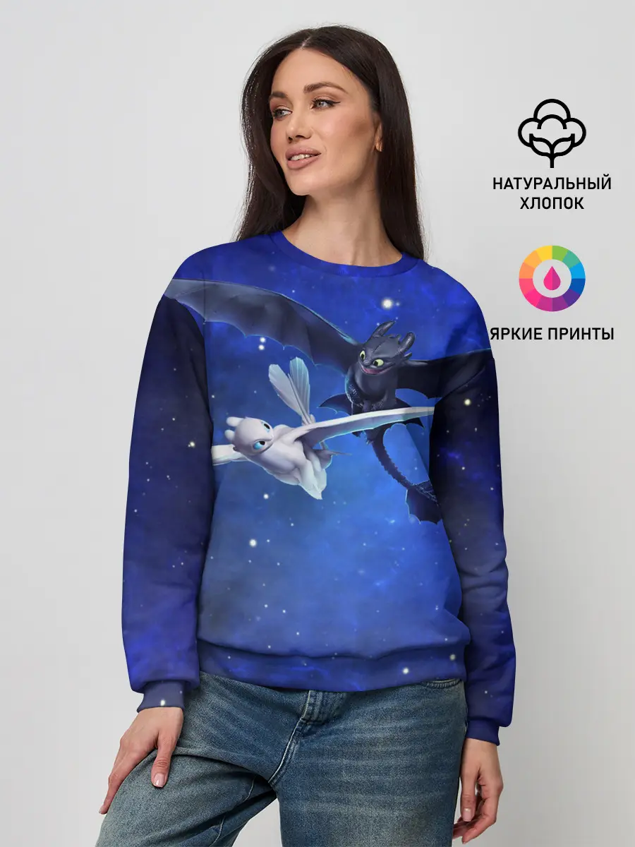 Женский свитшот / Night Fury