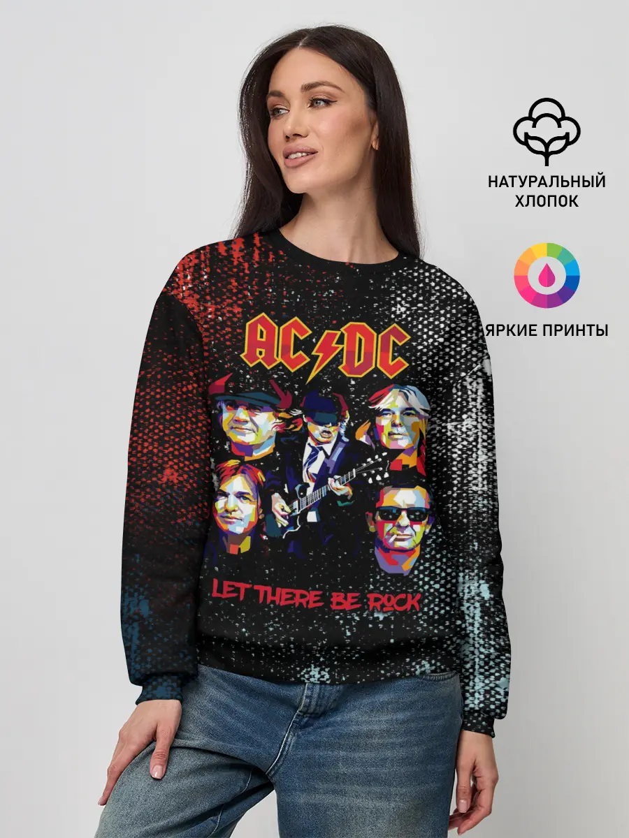 Женский свитшот / AC/DC
