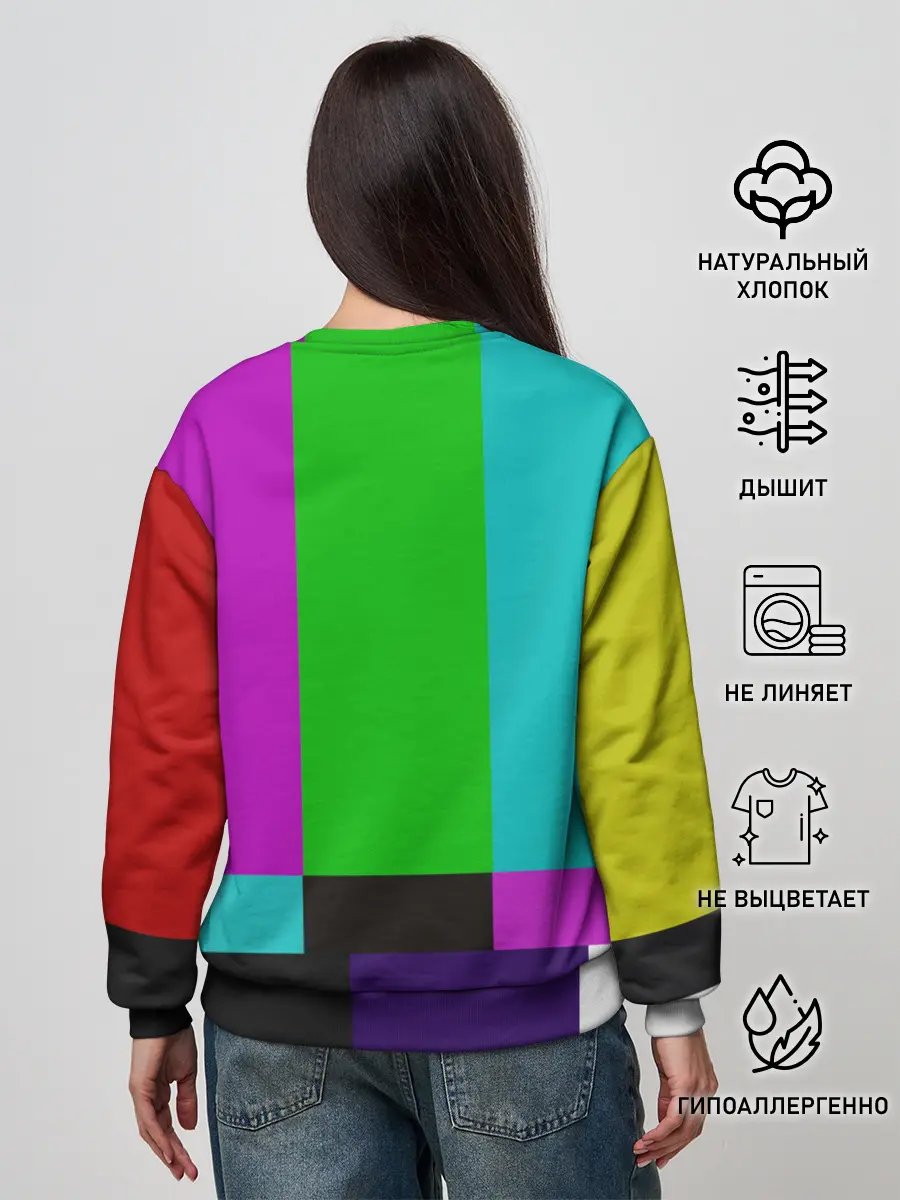 Женский свитшот / Настроечная таблица