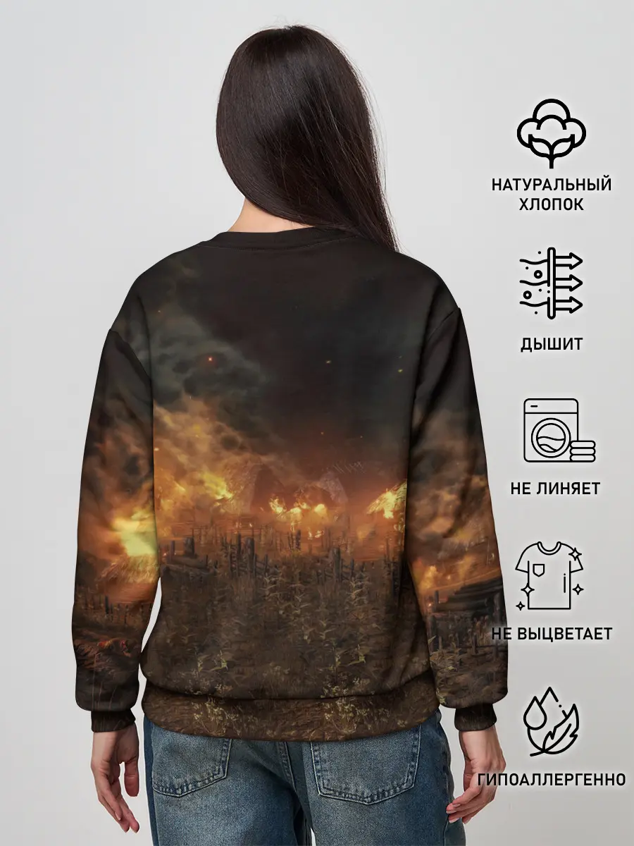 Женский свитшот / The witcher