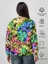 Женский свитшот / Радуга ахегао