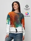 Женский свитшот / Красим космос