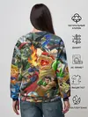 Женский свитшот / Super Smash Bros ultimate