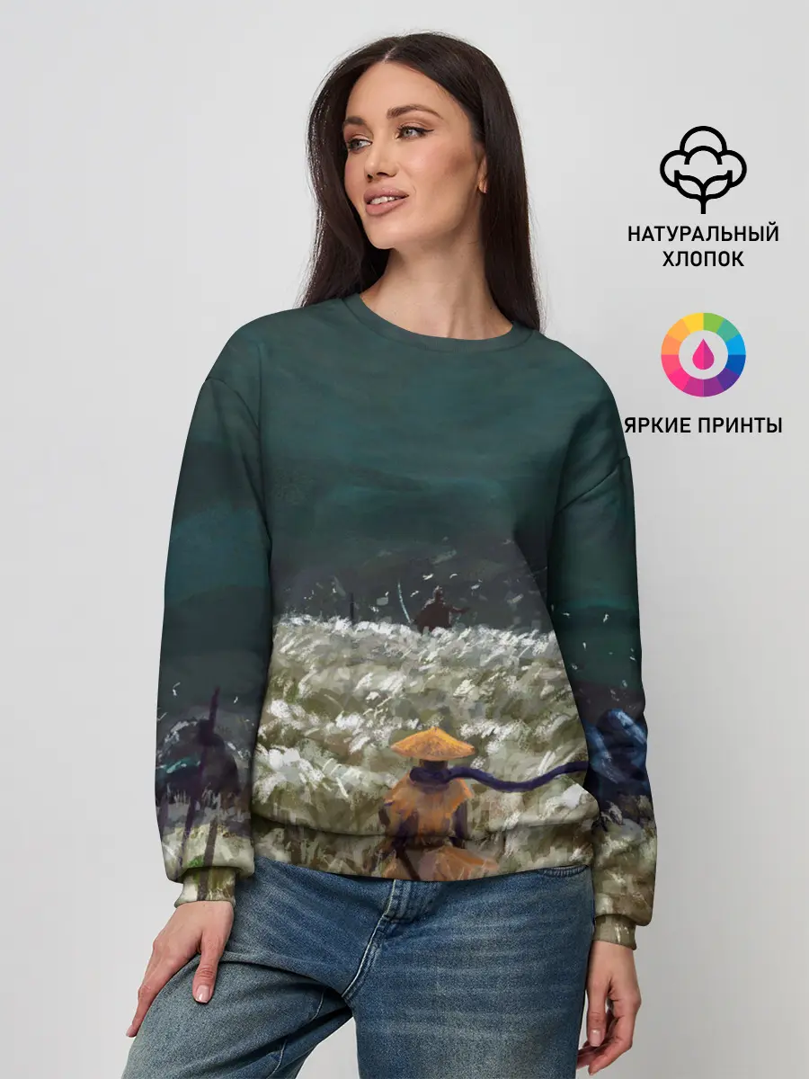 Женский свитшот / Sekiro: Shadows Die Twice