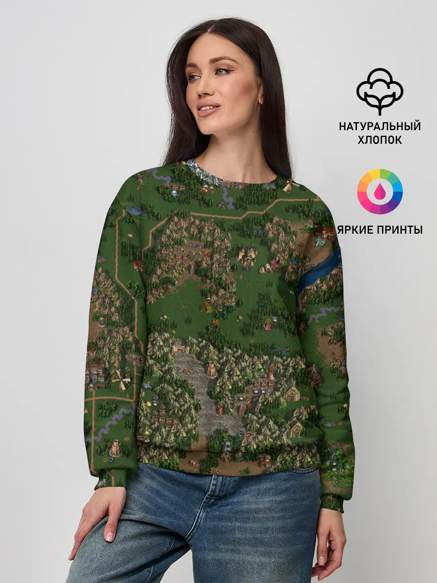 Женский свитшот / HoMM 3