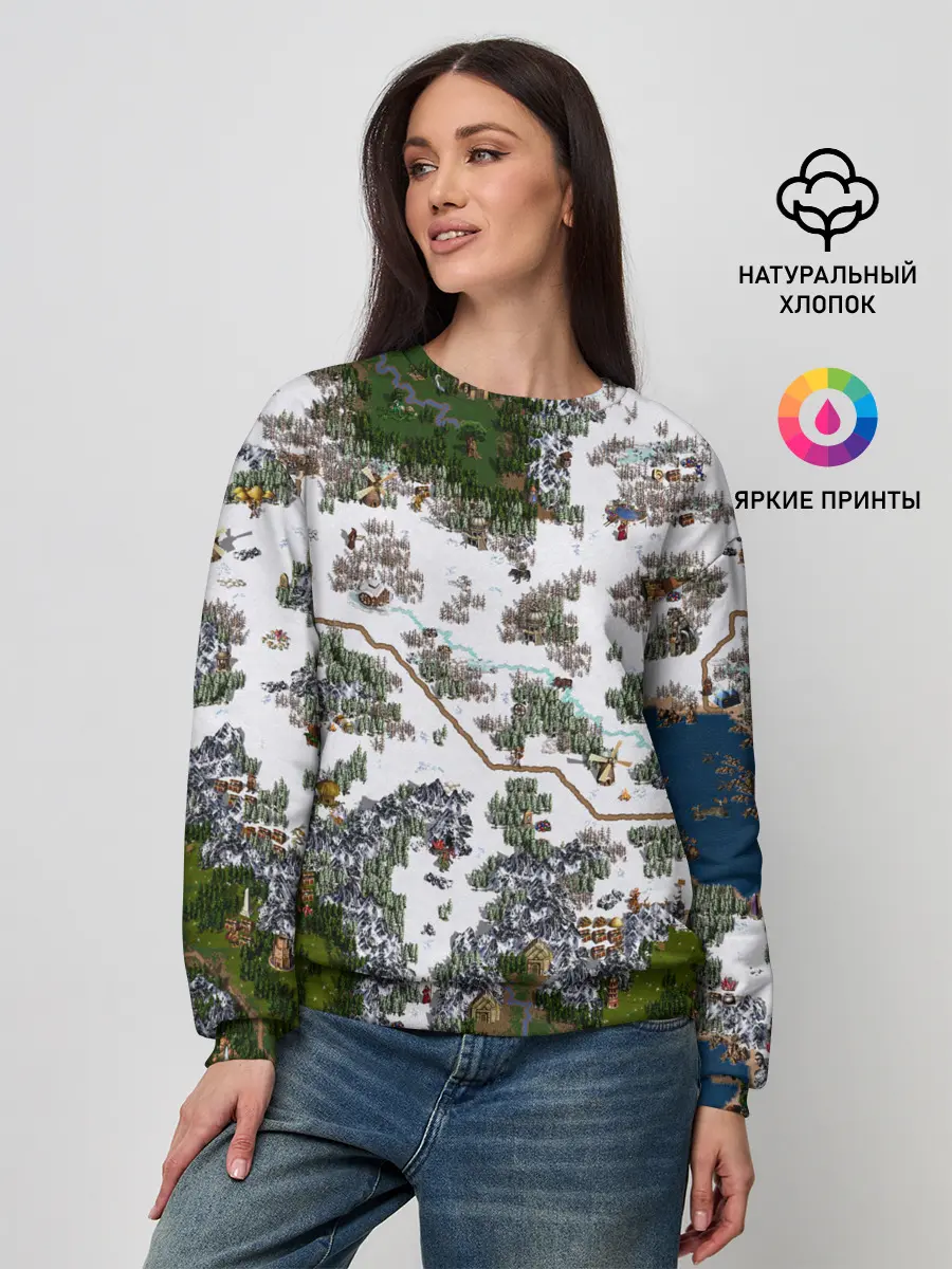 Женский свитшот / HoMM 3