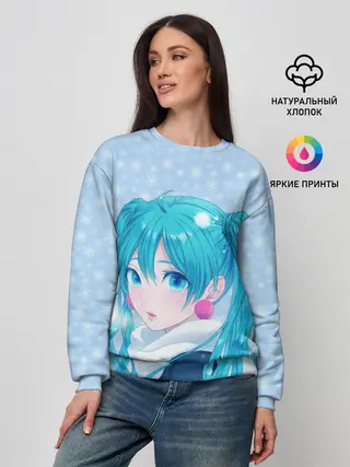 Женский свитшот / Мику