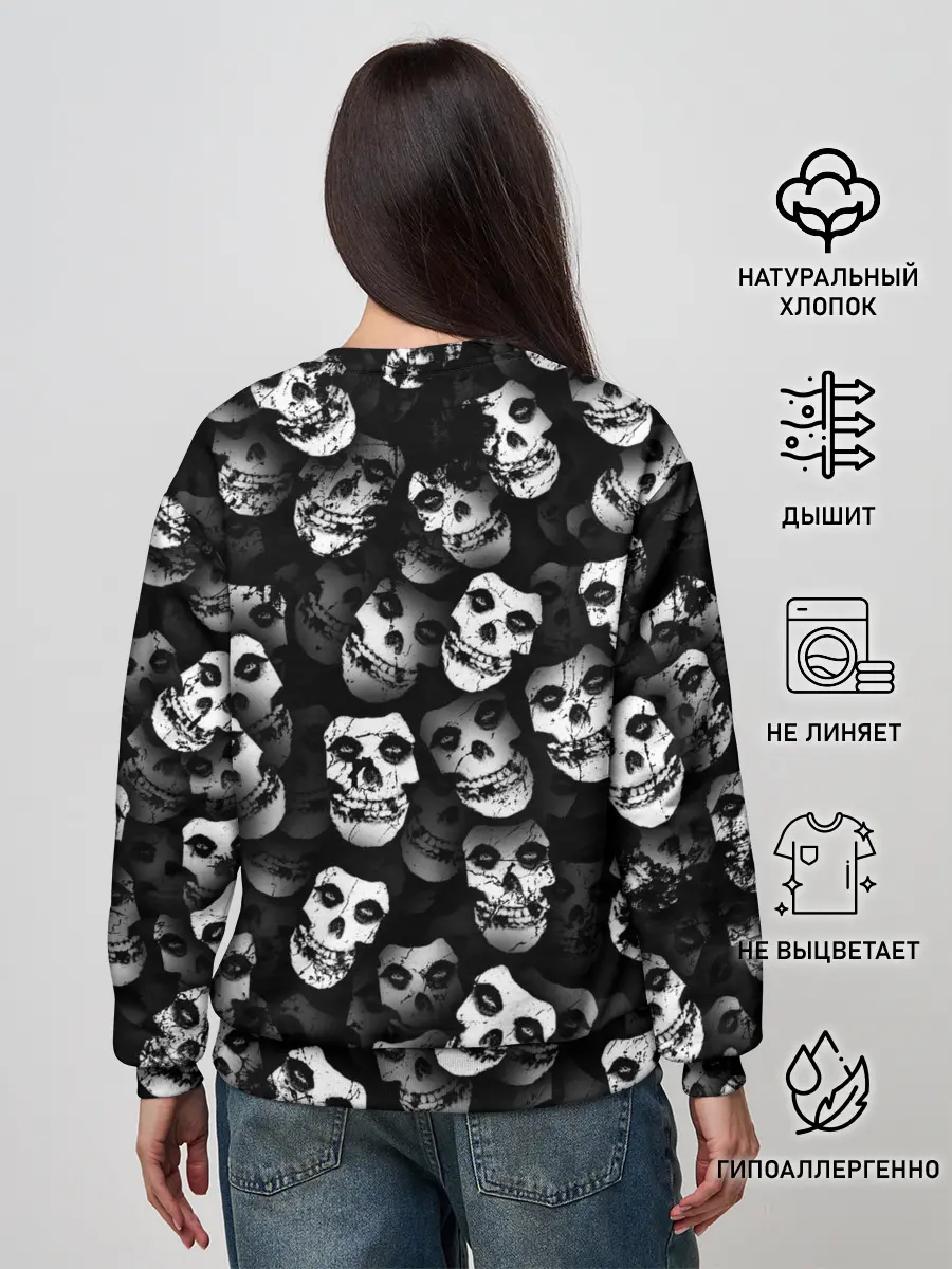 Женский свитшот / Призраки Мисфитс