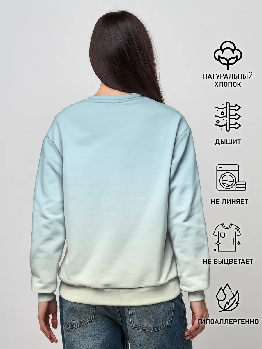 Женский свитшот / KonoSuba бутылка