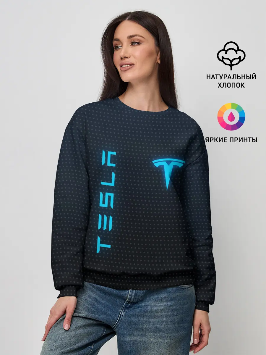 Женский свитшот / TESLA