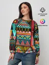 Женский свитшот / Африканский стиль