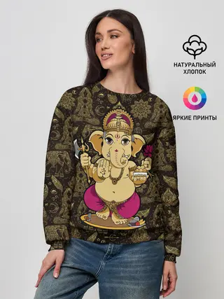 Женский свитшот / Ganesha