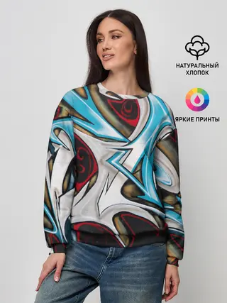 Женский свитшот / Стиль улицы