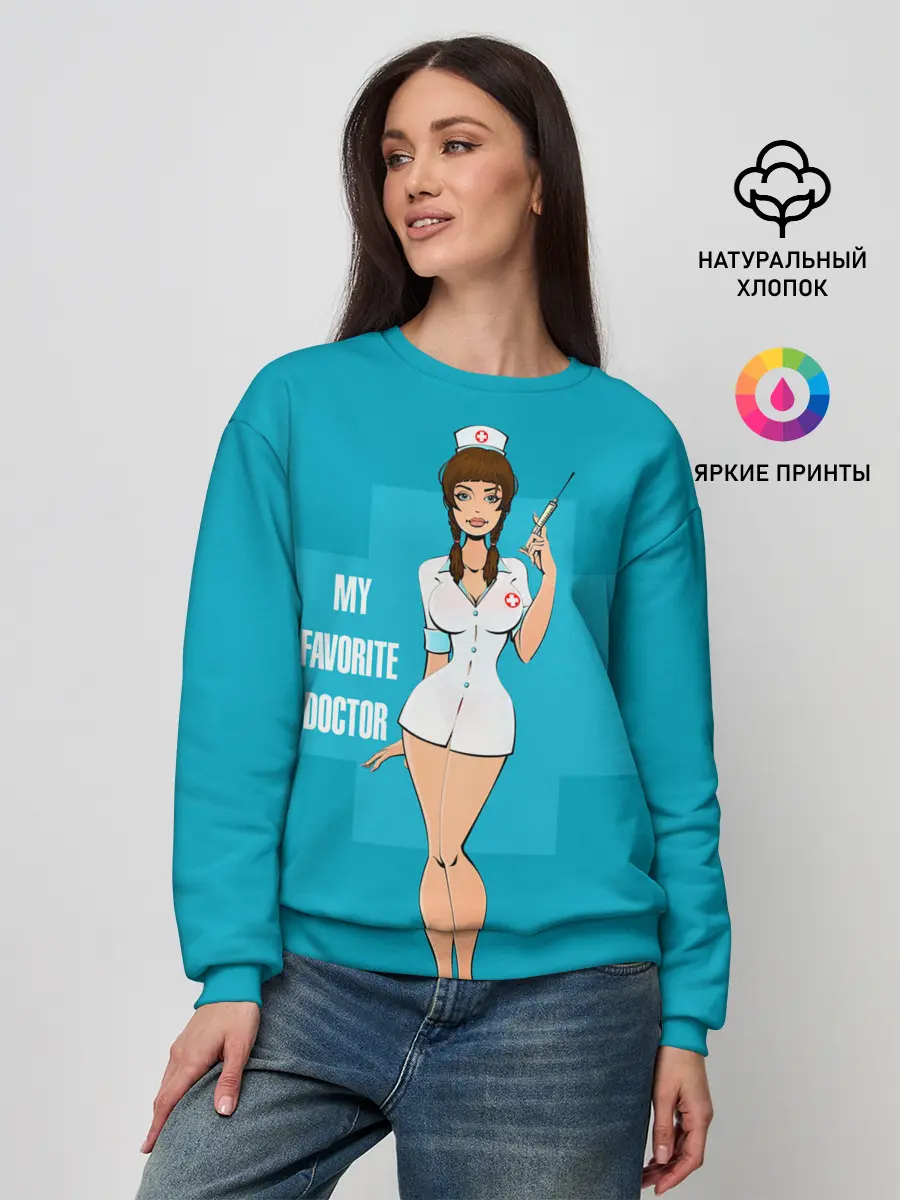 Женский свитшот / Sexy nurse