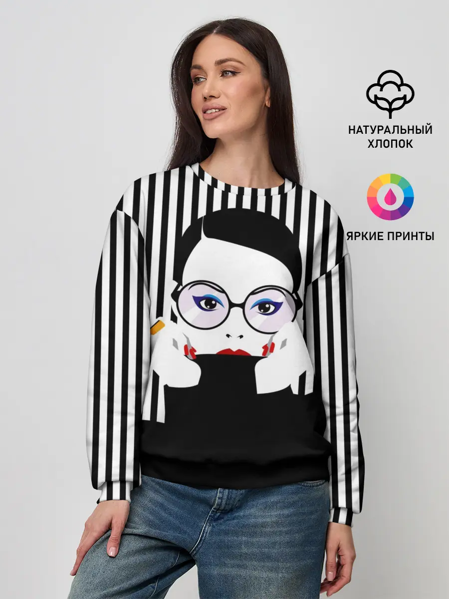 Женский свитшот / Fashion girl