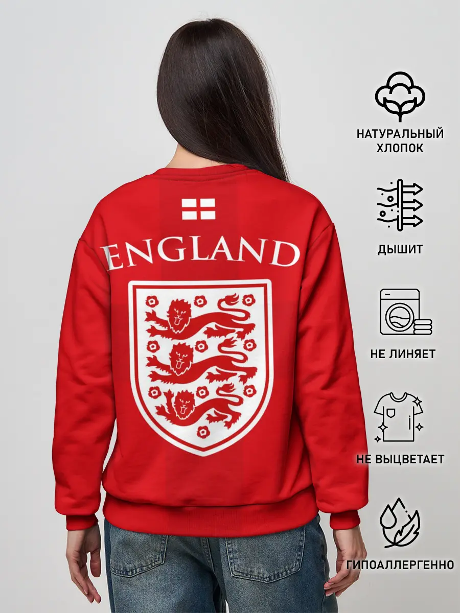 Женский свитшот / Сборная Англии