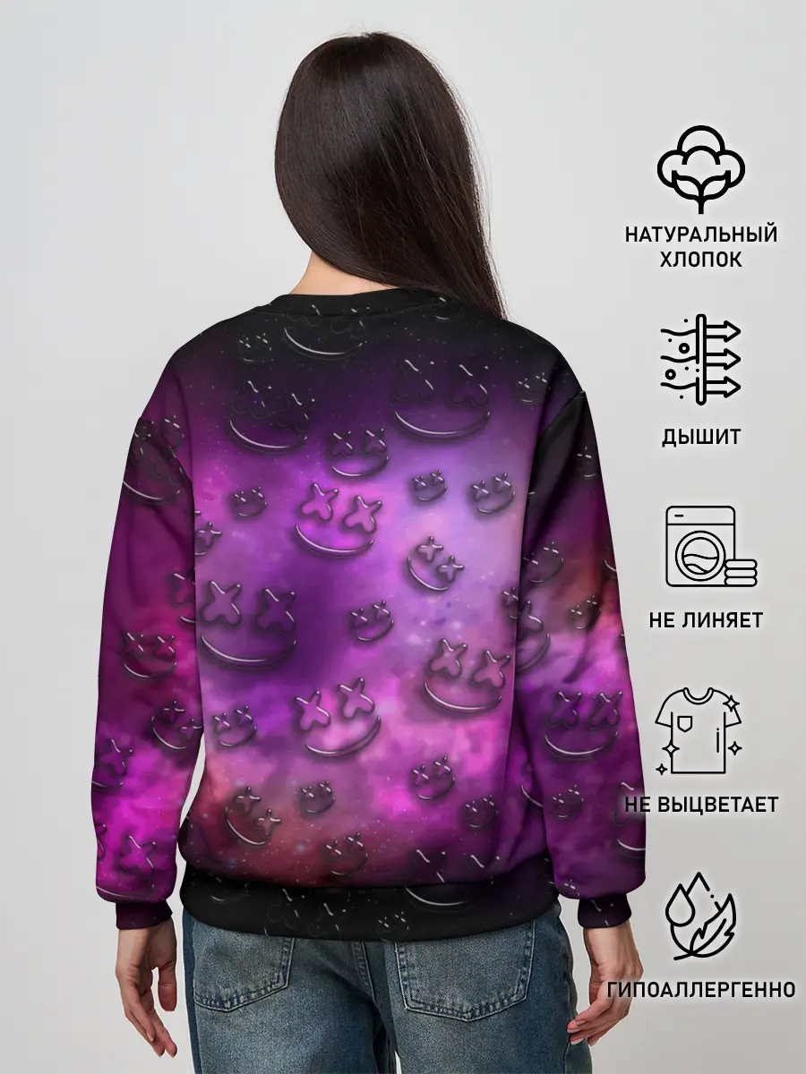 Женский свитшот / Alan Walker & Marshmello