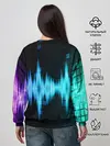 Женский свитшот / neon music