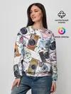 Женский свитшот / Старинные фотоаппараты