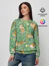 Женский свитшот / Милые зайчата