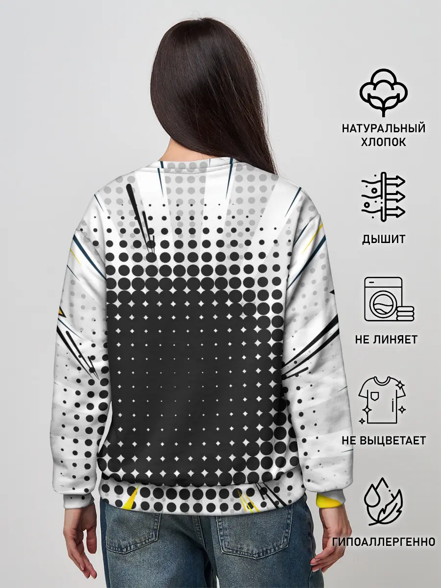 Женский свитшот / Кот