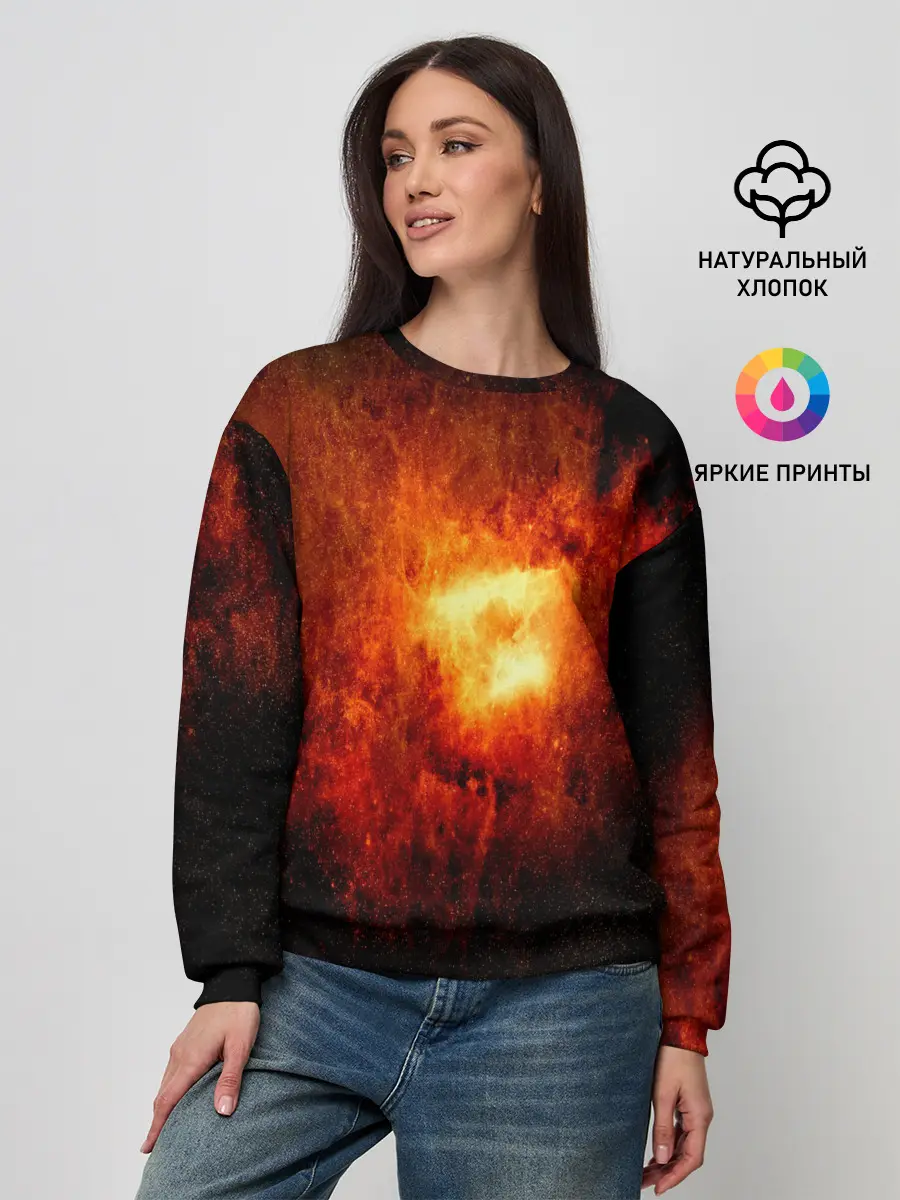 Женский свитшот / Черная дыра
