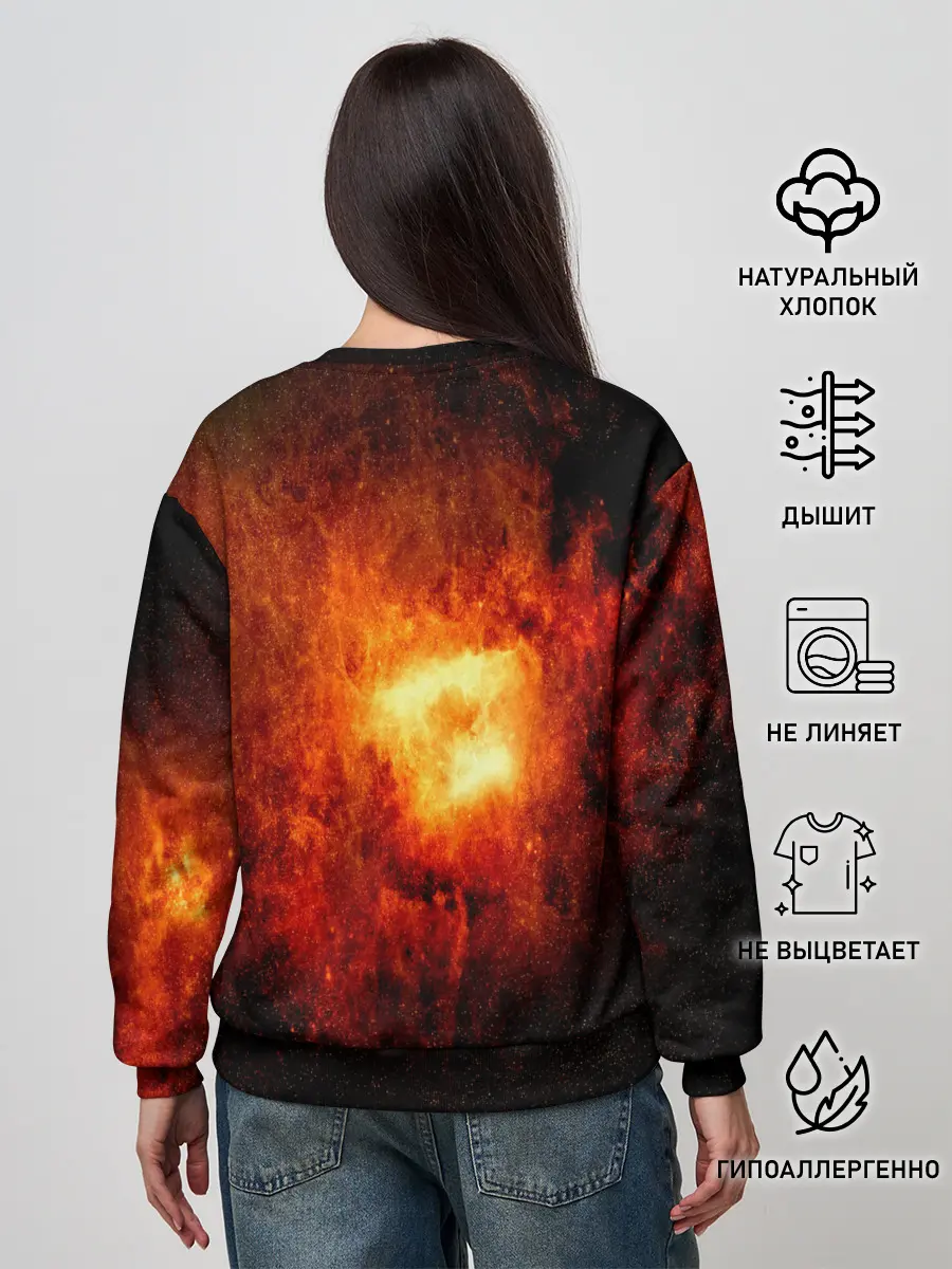 Женский свитшот / Черная дыра